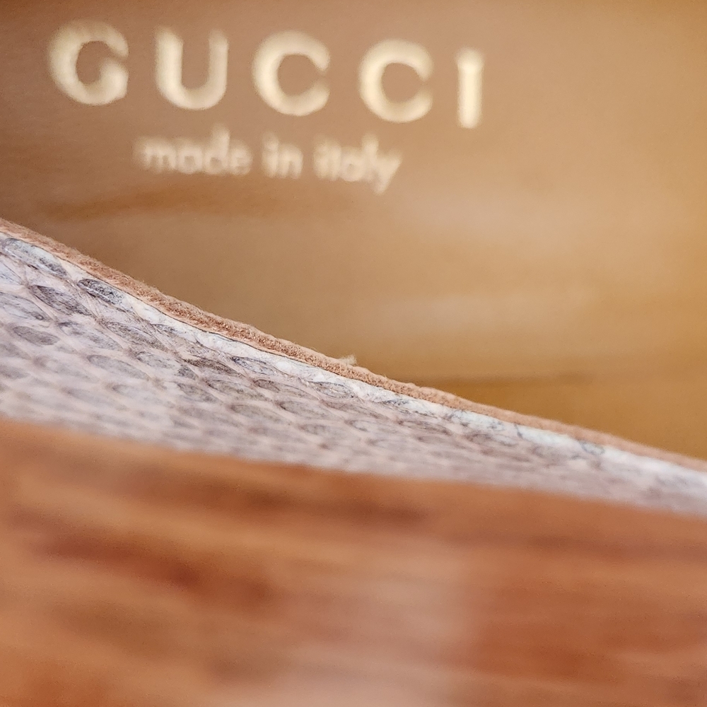 Gucci Beige Women's Heels Pumps 8B - Picture 13 of 13